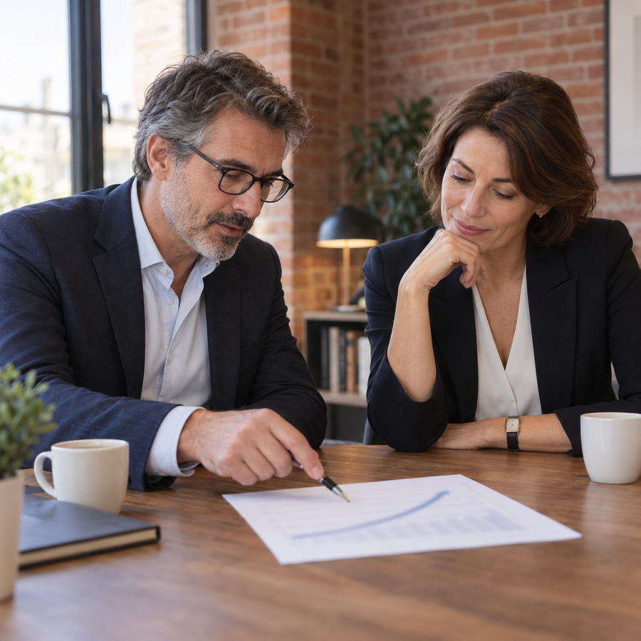 Revue du vendredi, prevision de tresorerie et cafe